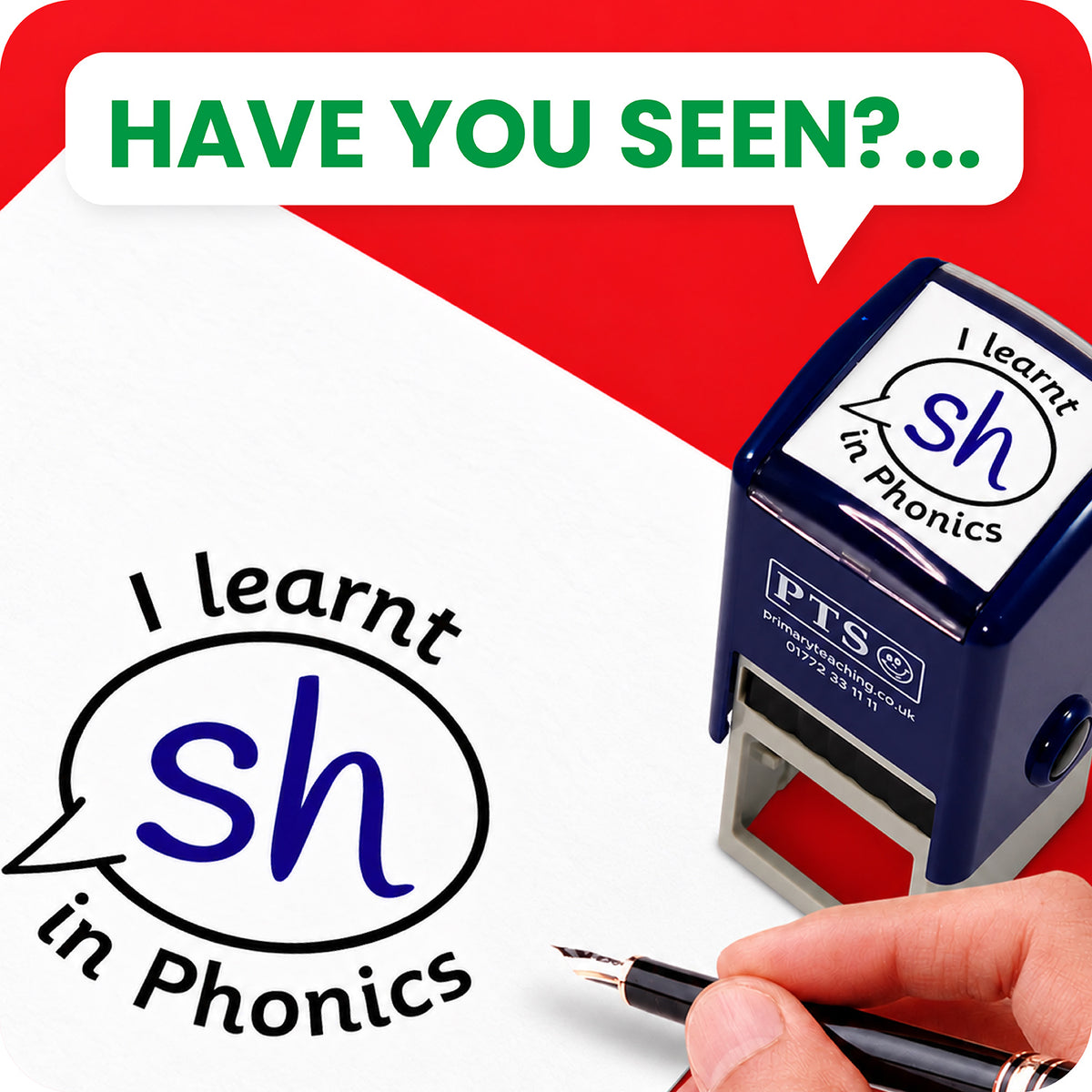Phonics 'I Learnt' Stamper - 25mm