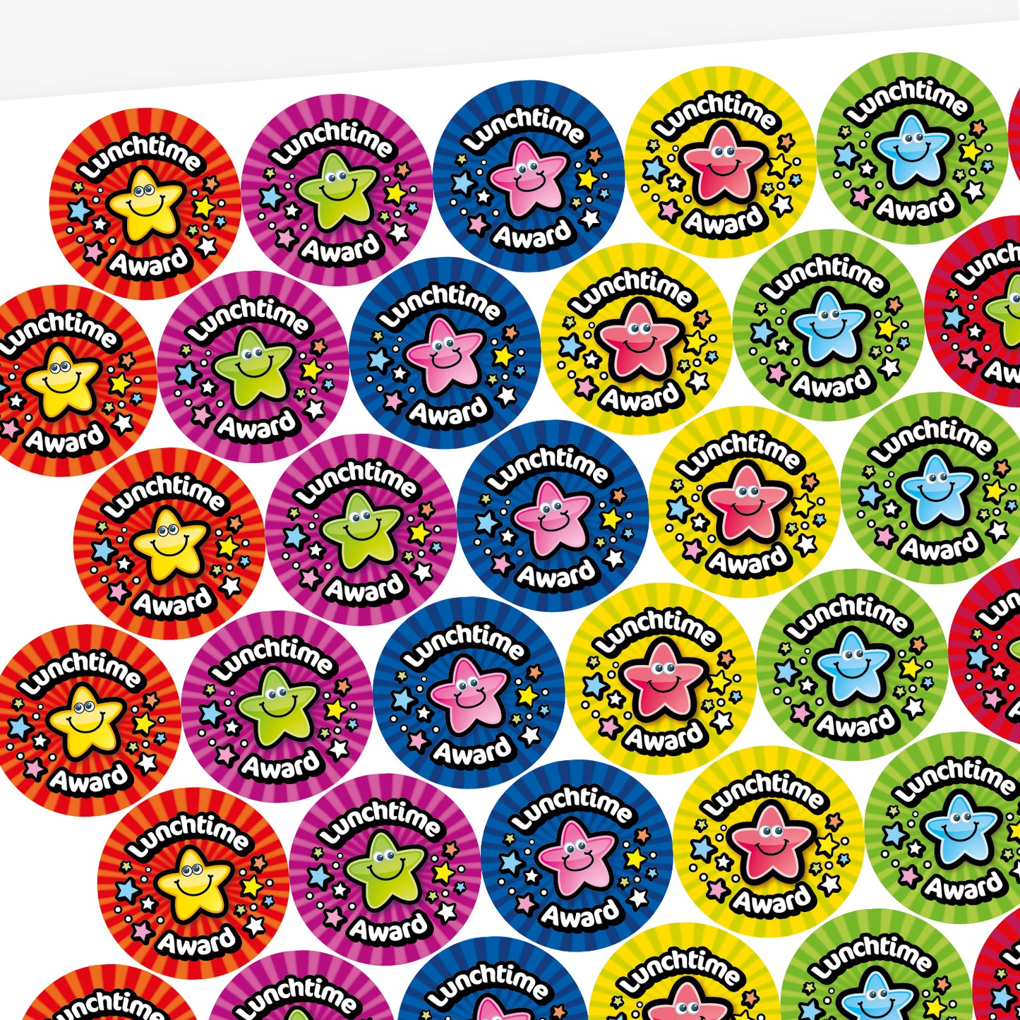 Fruity Scented Lunchtime Award Stickers - 32mm