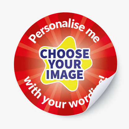 35 Design Your Own Stickers - 37mm