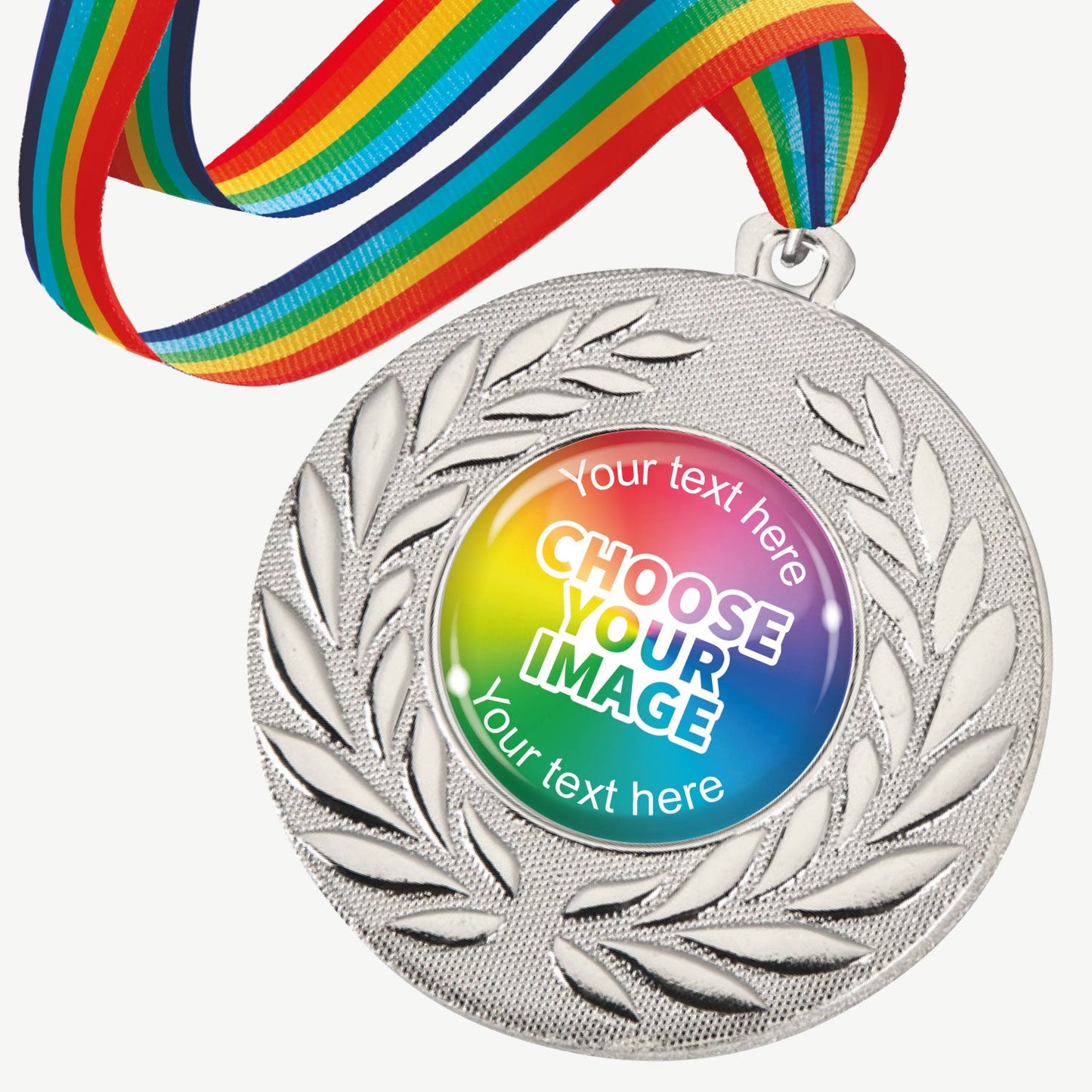 10 Design Your Own Medals - Silver