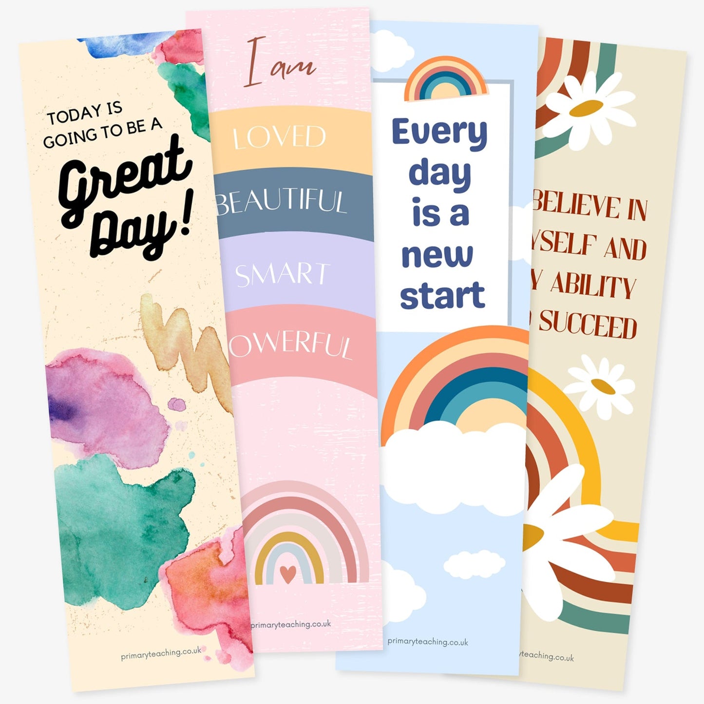 9 Positive Affirmation Bookmarks
