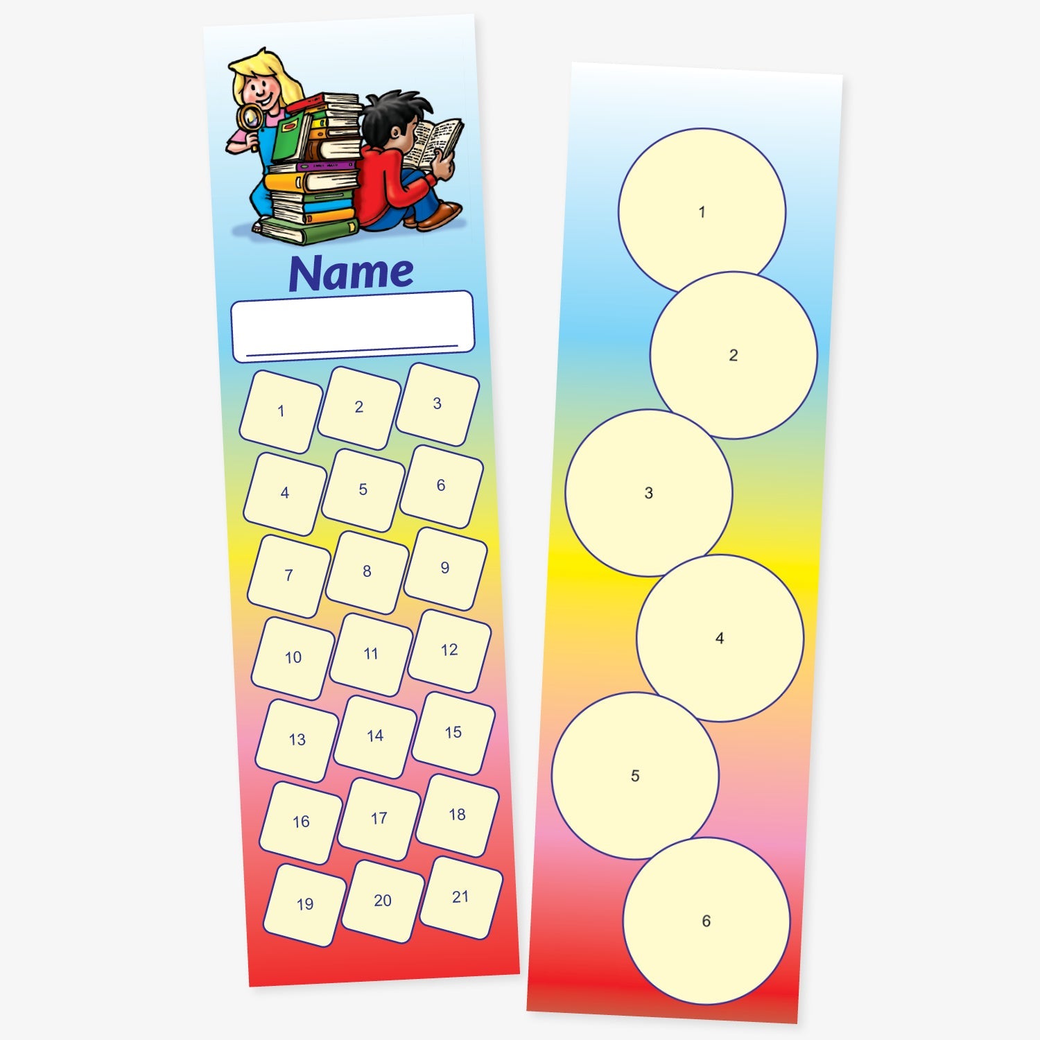 Children Bookmarks | Double Sided | 30 Bookmarks | Reward