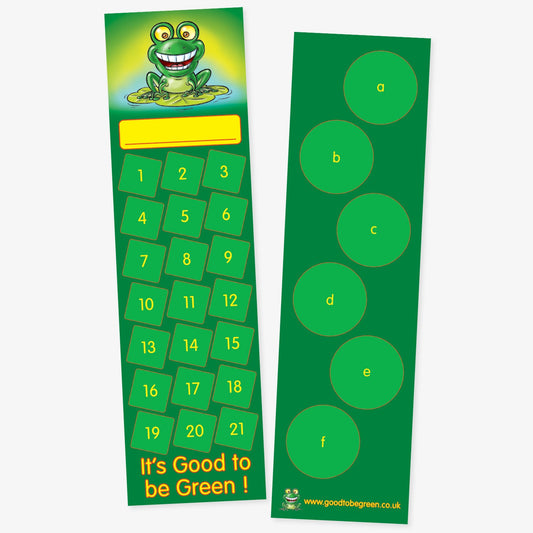 30 Good To Be Green Bookmarks