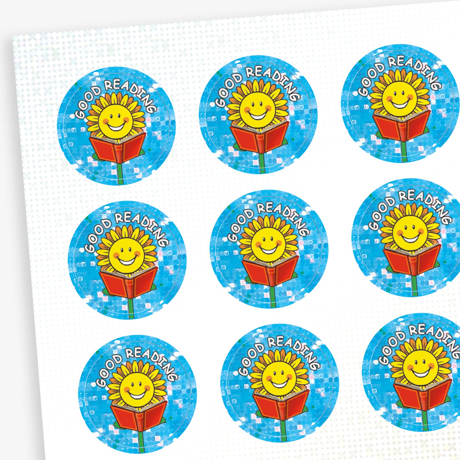 Google Reader Sticker Reading Stickers | Literacy Rewards for Classrooms