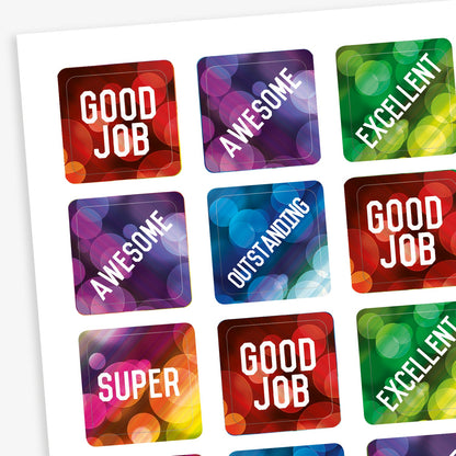 Excellent Sticker Reward Reward Stickers | 20mm | 35 Stickers | Pupil Reward