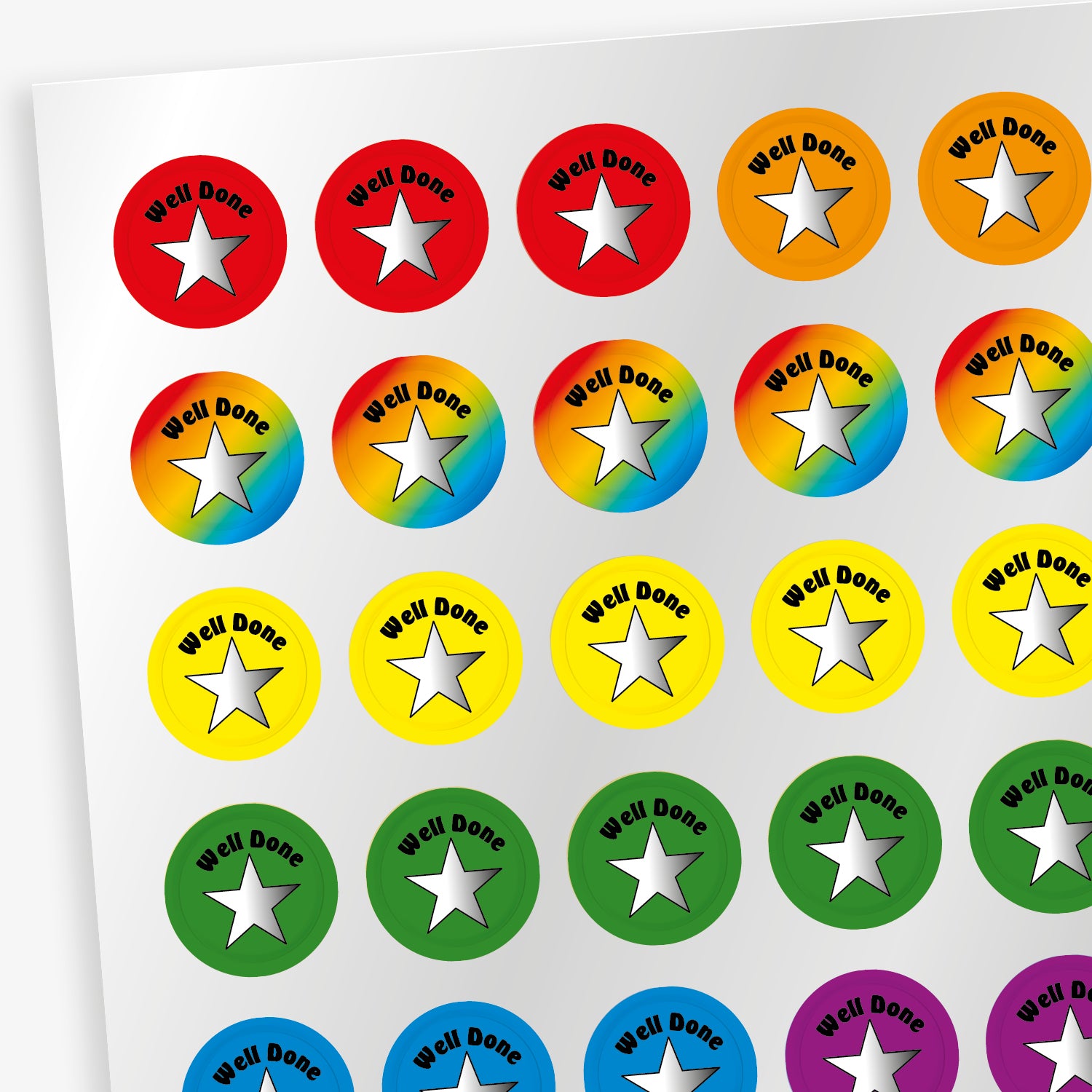 Well Done Stickers Printable
