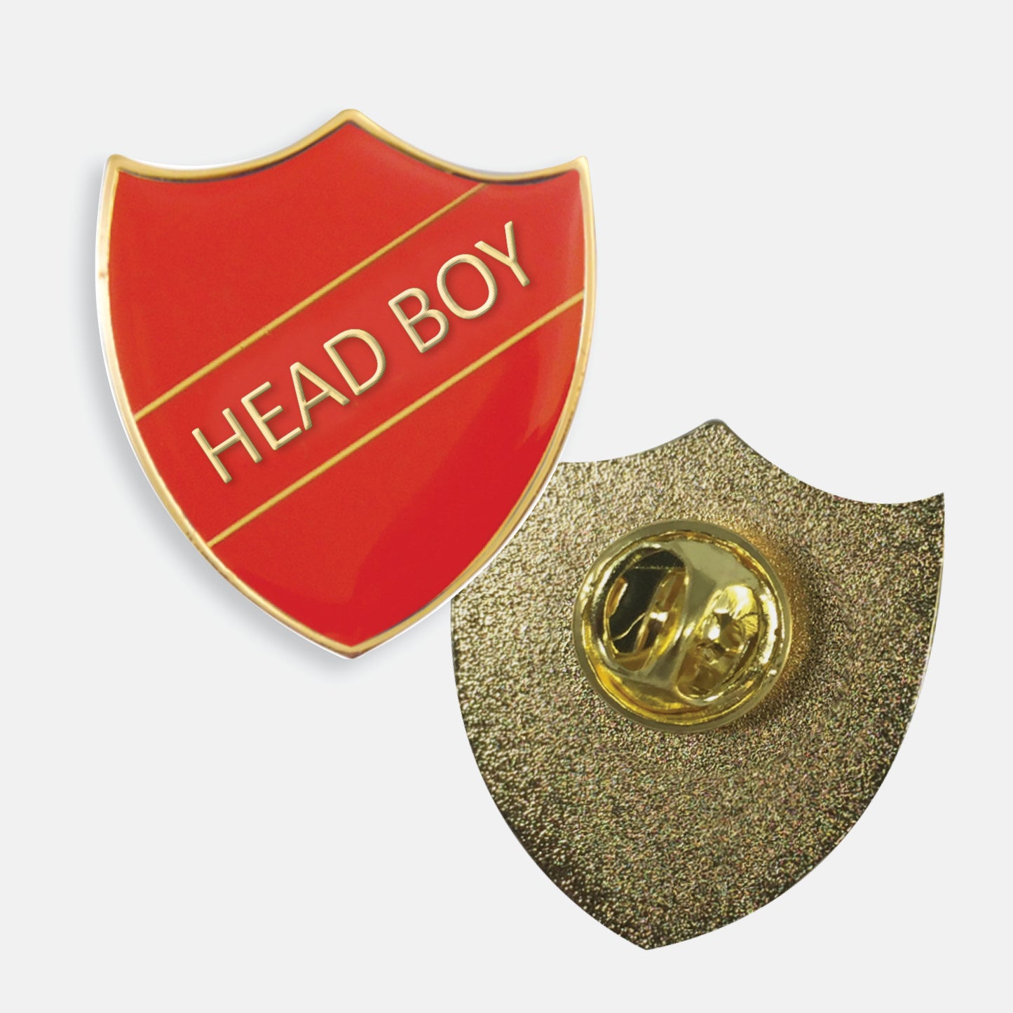 Enamel Head Boy Shield Badge