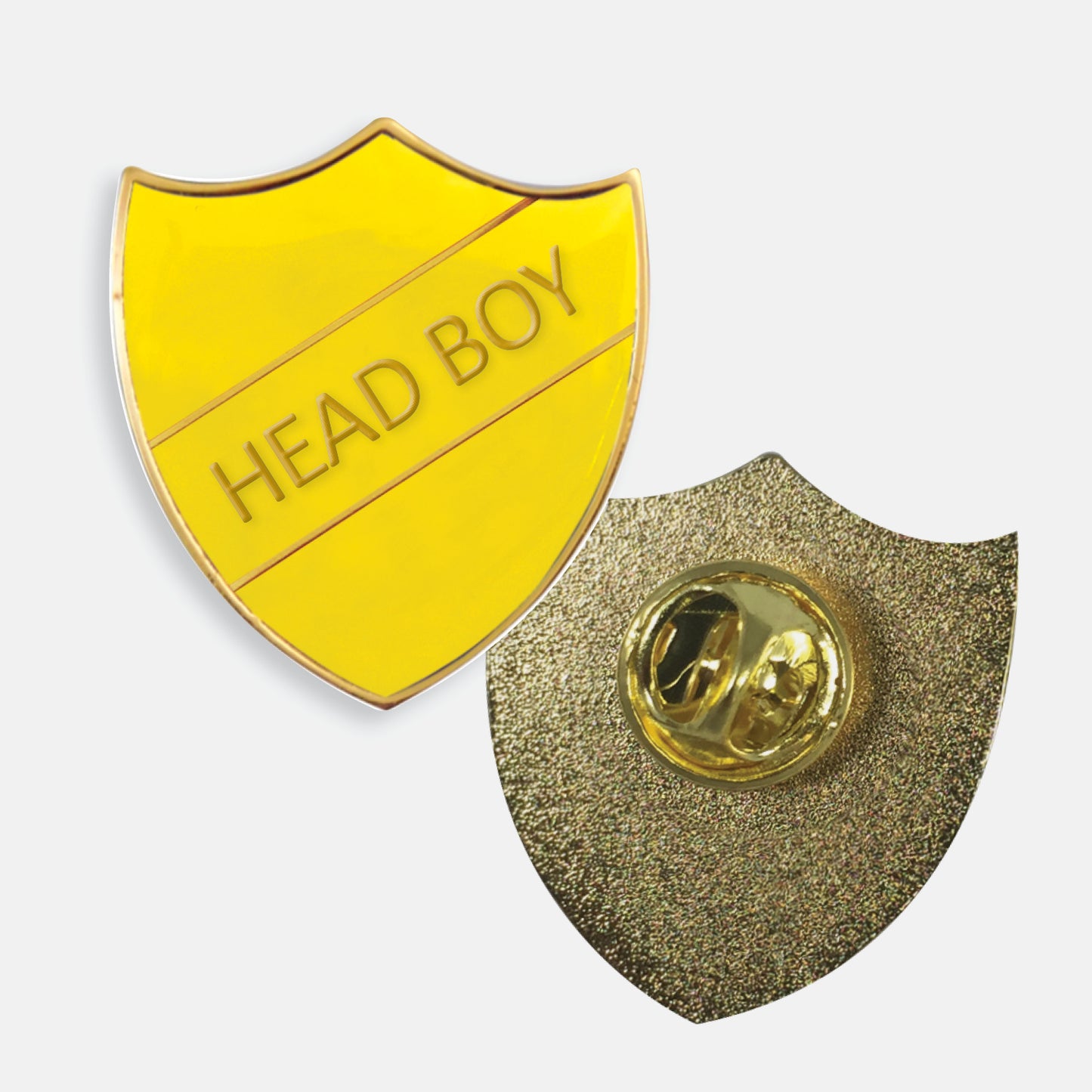 Enamel Head Boy Shield Badge