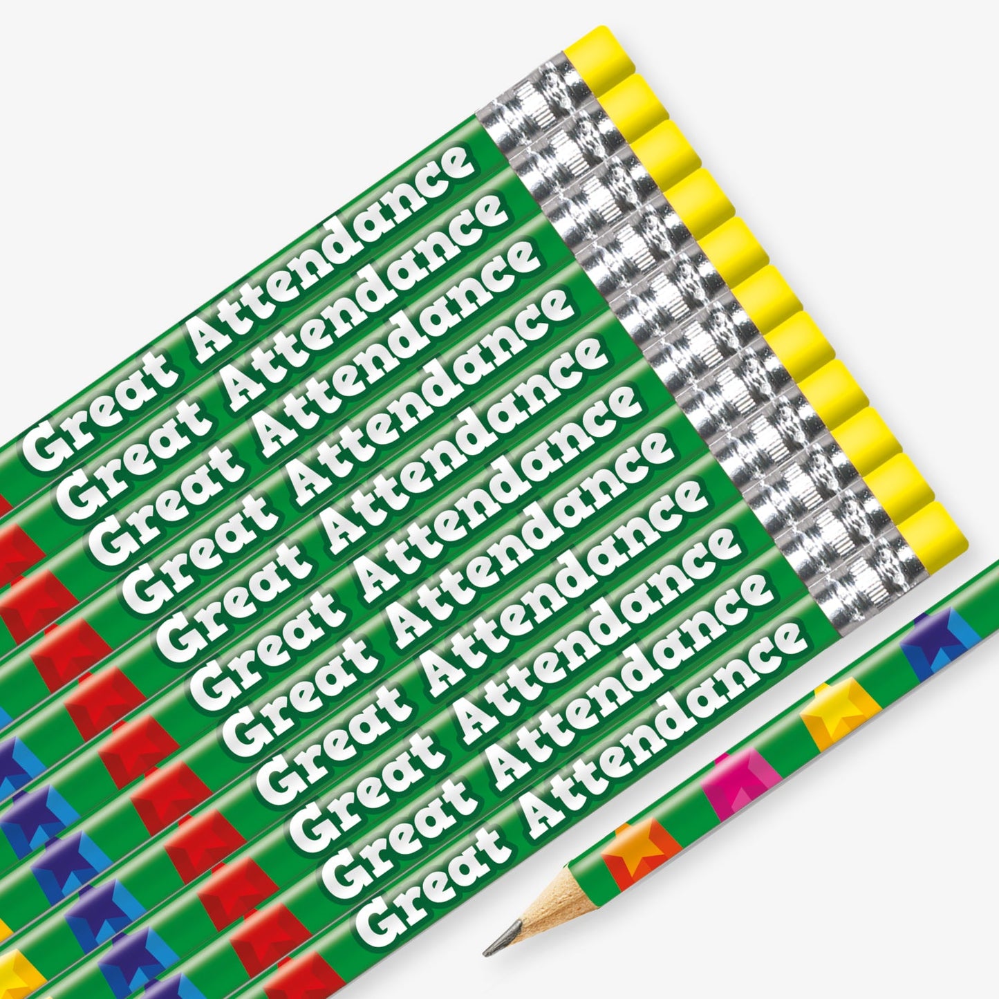 12 Great Attendance Pencils