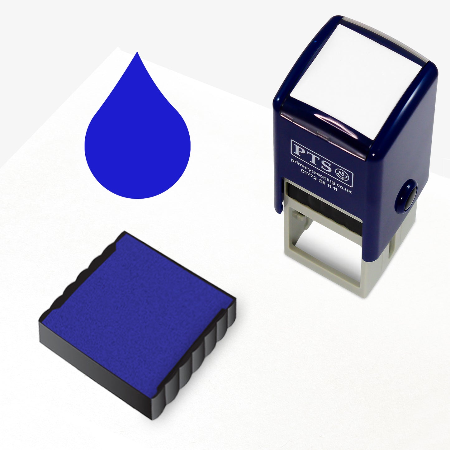 MaxMark Premium Refill Ink For Self Inking Stamps And Stamp Pads, Sky