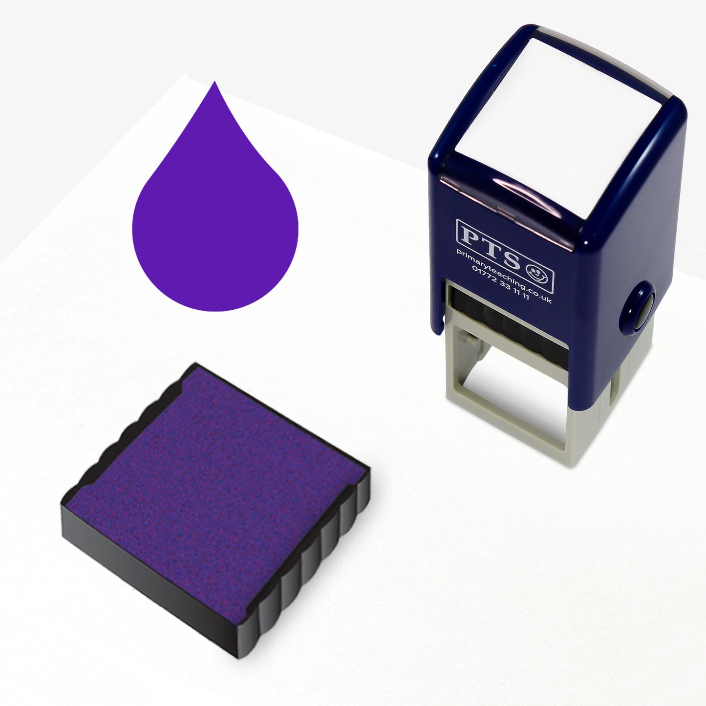 MaxMark Premium Refill Ink With Control Tip Bottle For Self-Inking