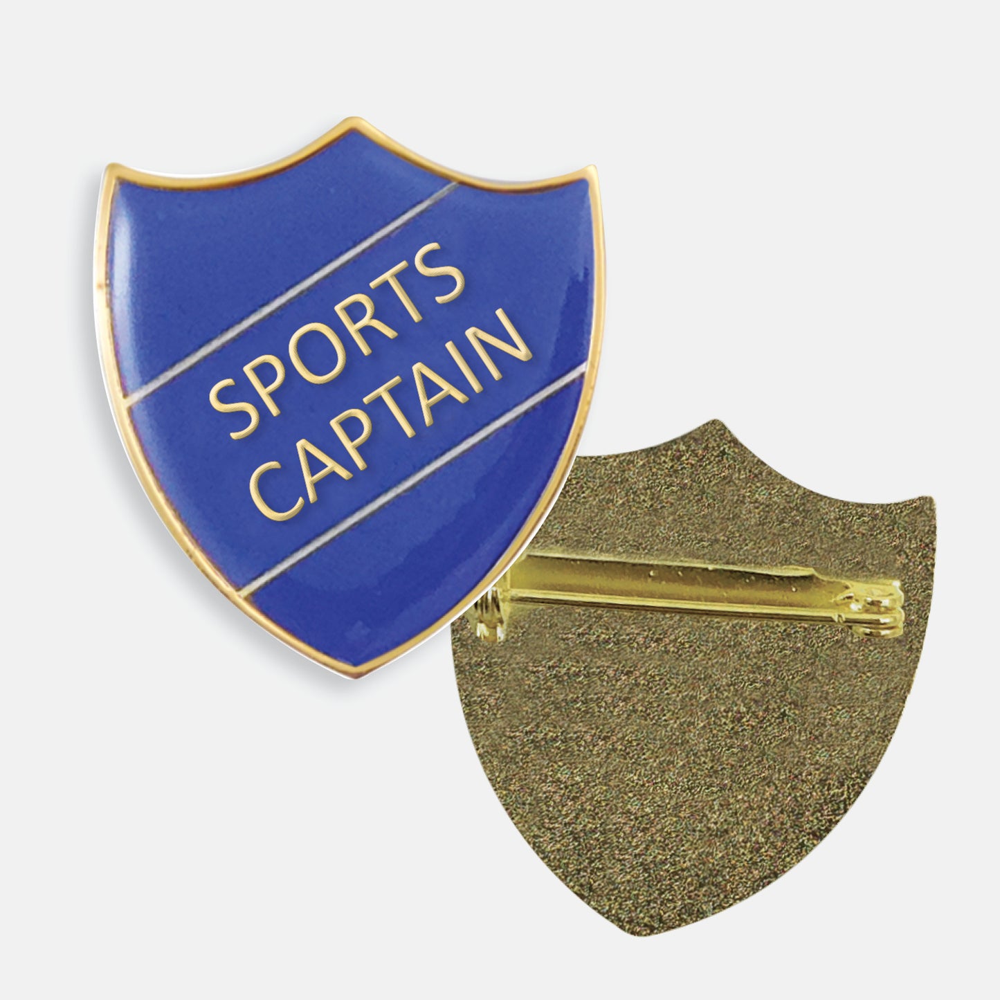 Enamel Sports Captain Shield Badge