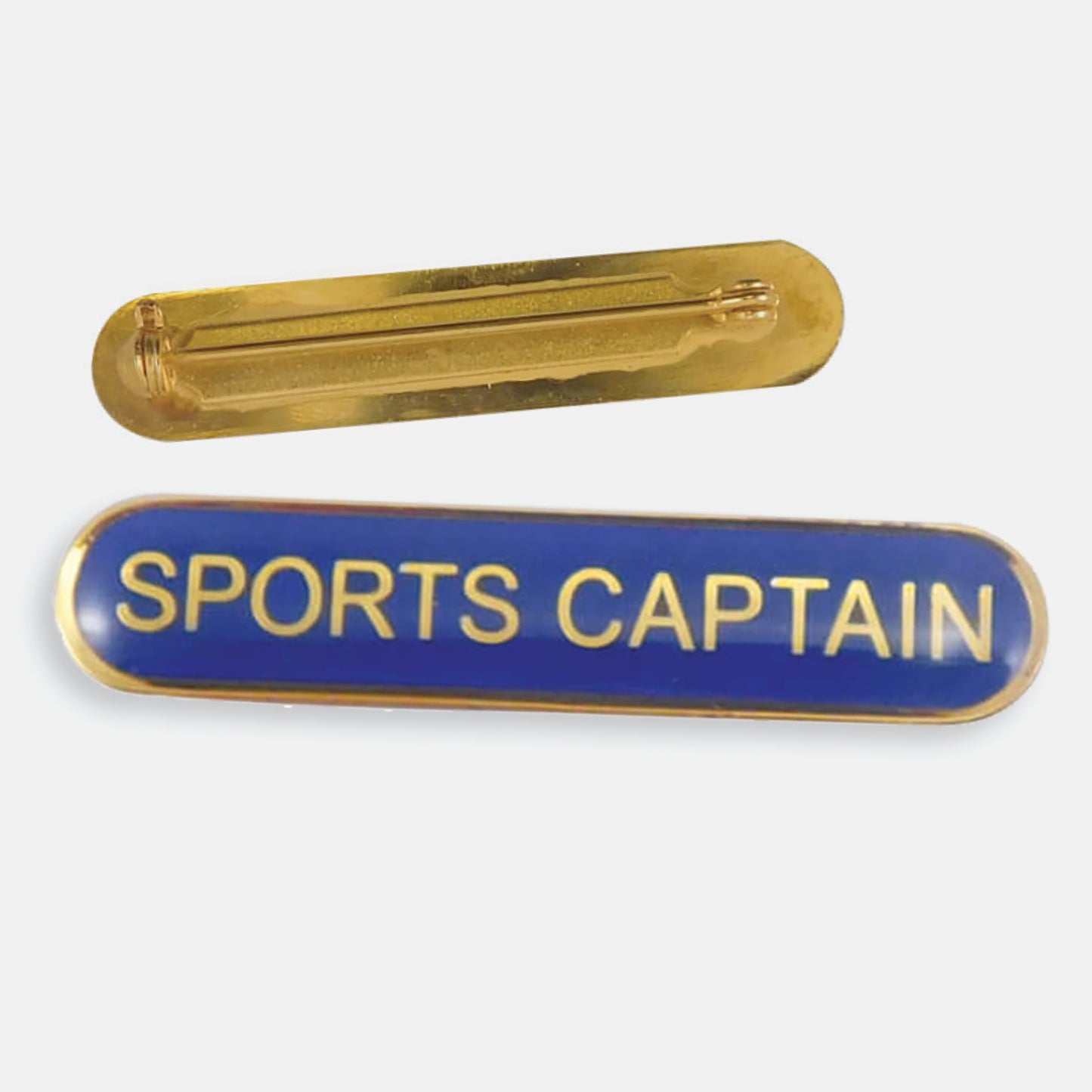 Enamel Sports Captain Bar Badge - 45 x 9mm
