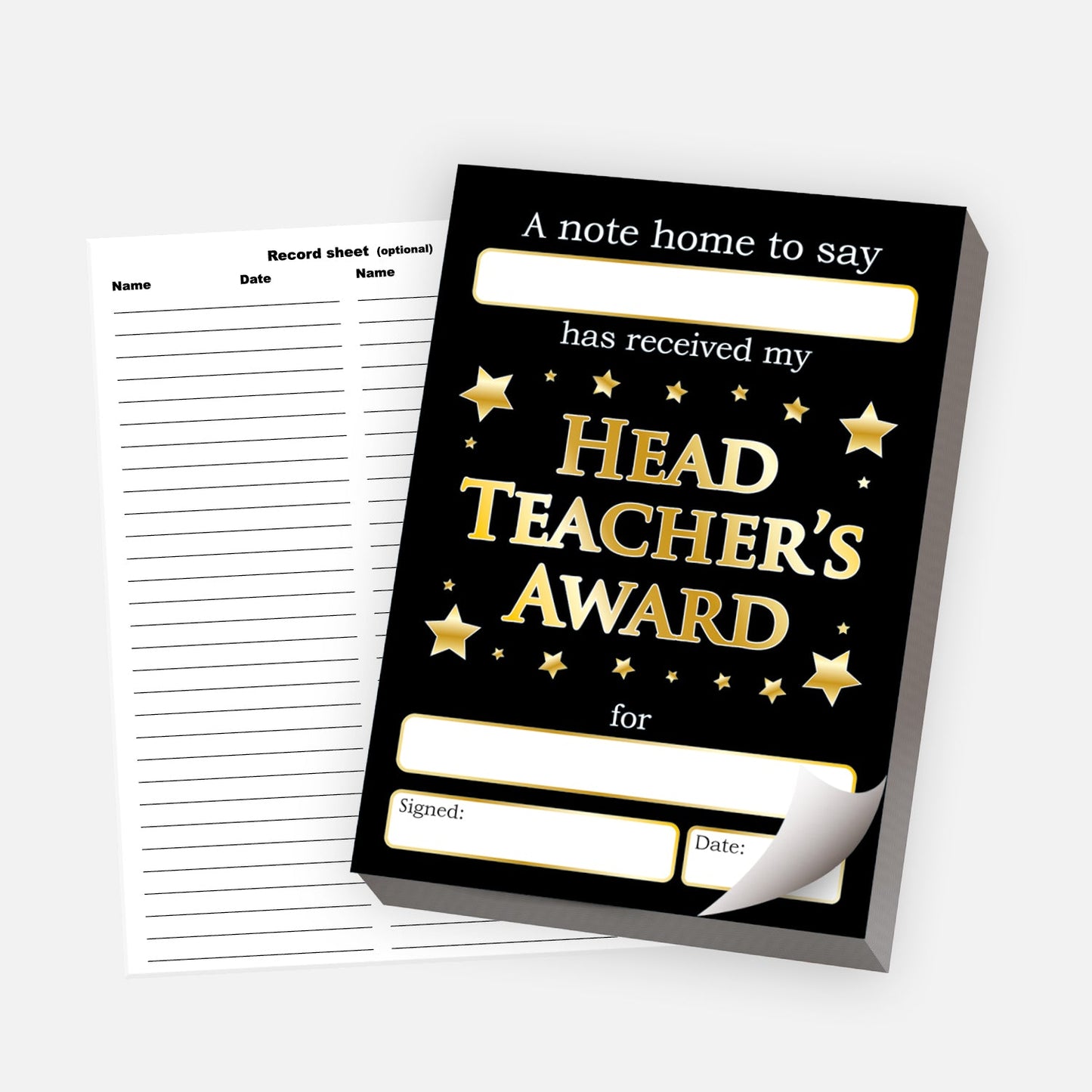 Head Teachers Award Praisepad - 60 Pages - A6