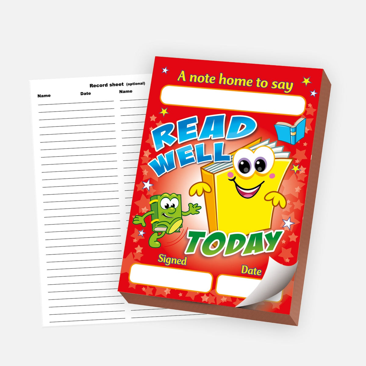 Read Well File Well Read Today Praisepadz | A Note Home | 60 Pages | A6