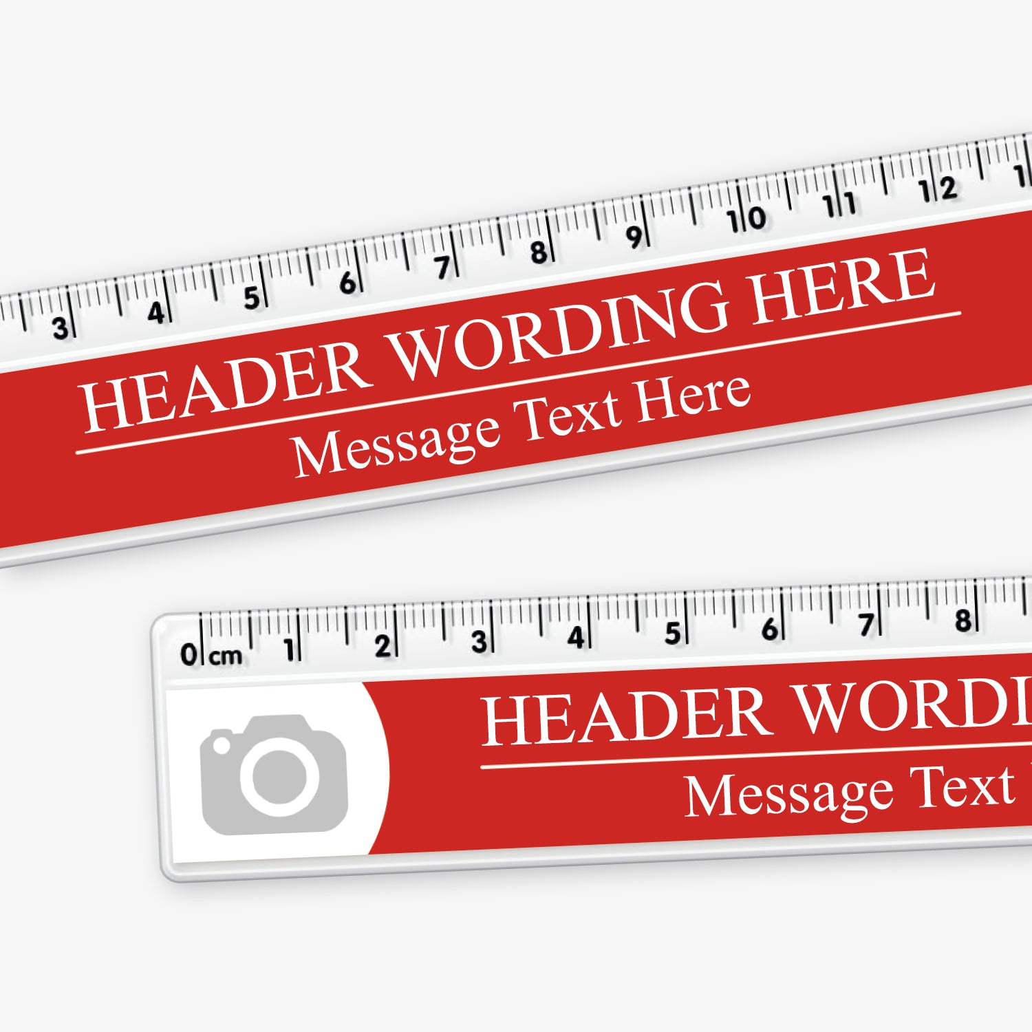 Personalised Upload Your Own Ruler | 15cm Size Ruler