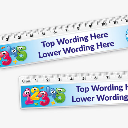 6 Personalised Maths Ruler - 15cm