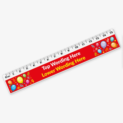 Personalised Birthday Ruler - 15cm
