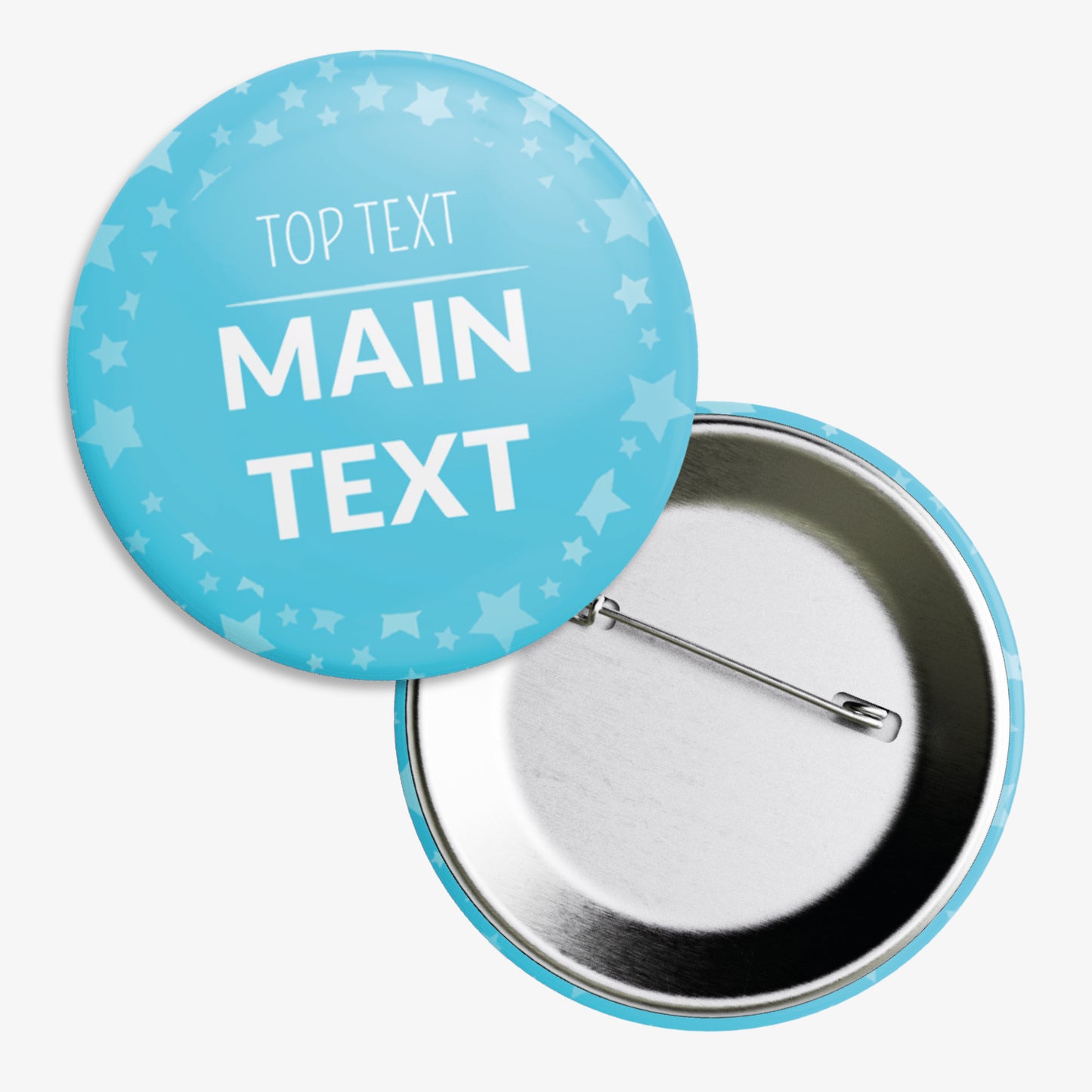 10 Personalised Special Occasions Badges - 38mm