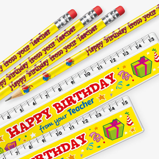 Rewards Ruler Pencils and Rulers | Classroom Rewards | Personalised