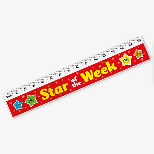 Star of the Week Ruler - 15cm