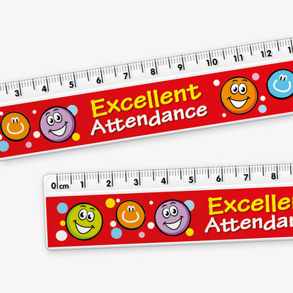 Excellent Attendance Ruler | 15cm | School Attendance Award