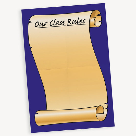 Our Class Rules Poster - A2