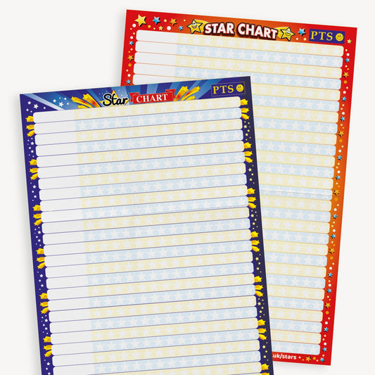 Star Sticker Collector Chart - A2