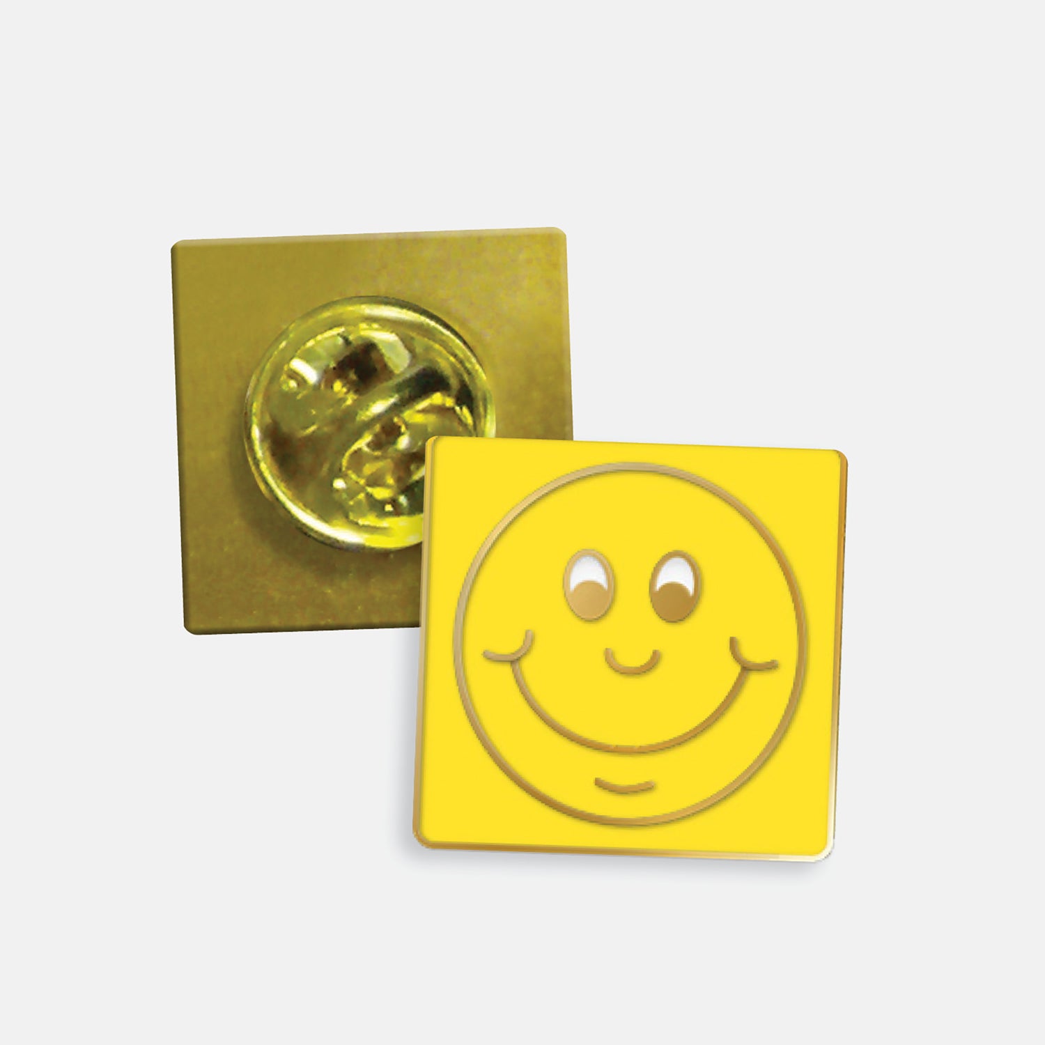 Lot De 40 Badges Smiley Métal Avec épingle - Ronds, Multicolores, Pour Vêtements, Sacs Et Accessoires - 2