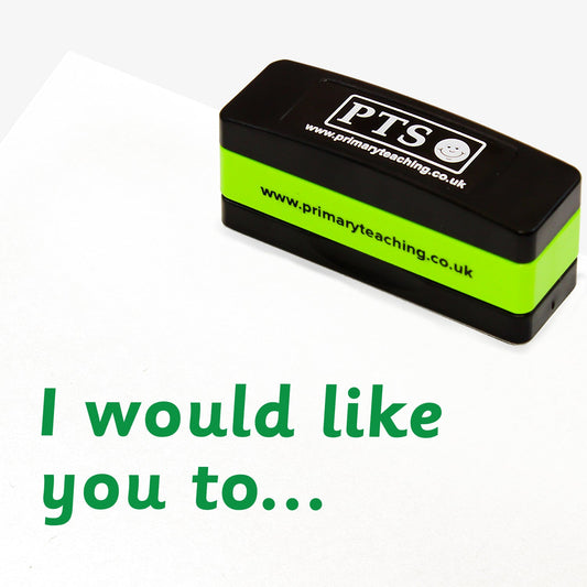 I Would Like You to Stakz Stamper - Green - 44 x 13mm