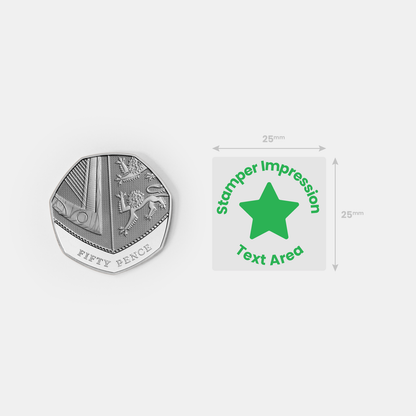 Personalised Frog Stamper - 25mm