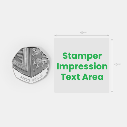 Personalised Stamper - 40mm