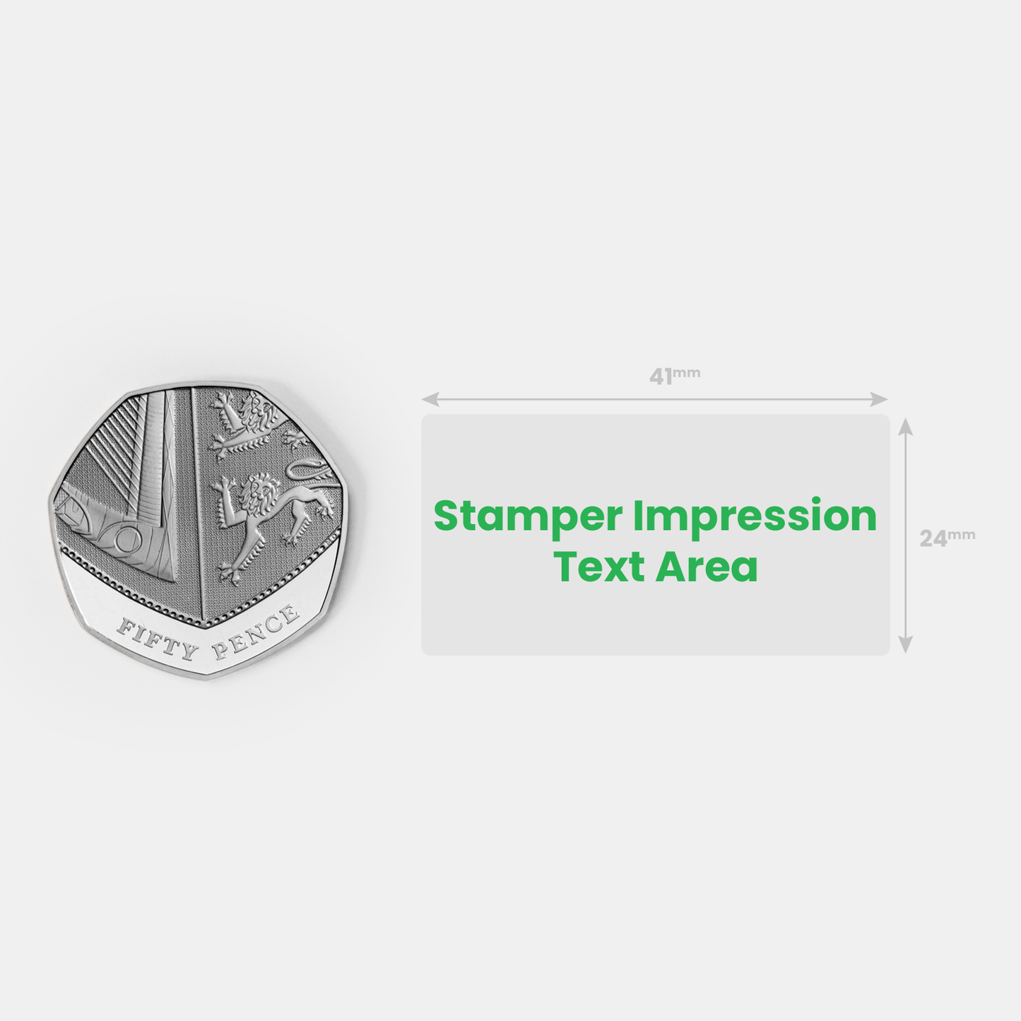 Personalised Stamper - 41mm x 24mm