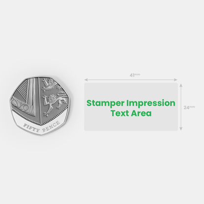 Personalised Stamper - 41mm x 24mm