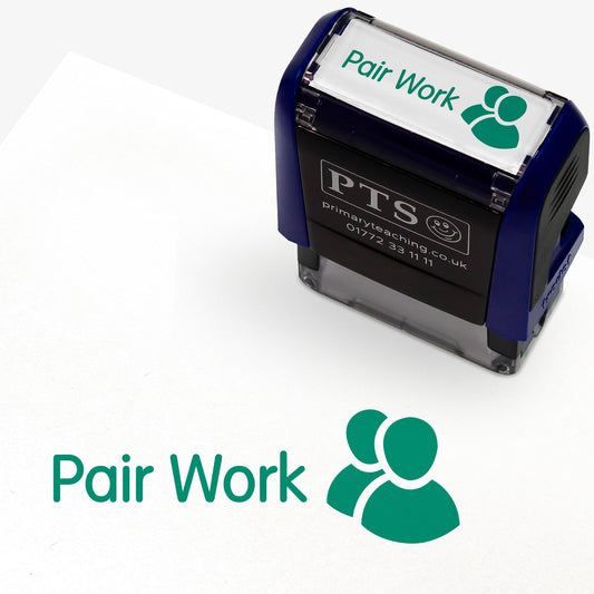 Pair Work Stamper - Green - 38 x 15mm