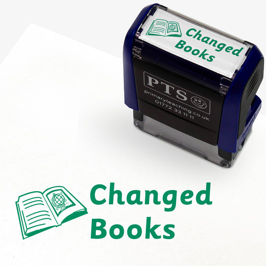 Changed Books Stamper - 38 x 15mm