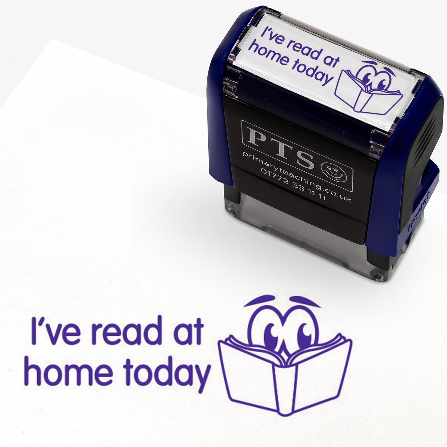 I've Read at Home Today Stamper - 38 x 15mm
