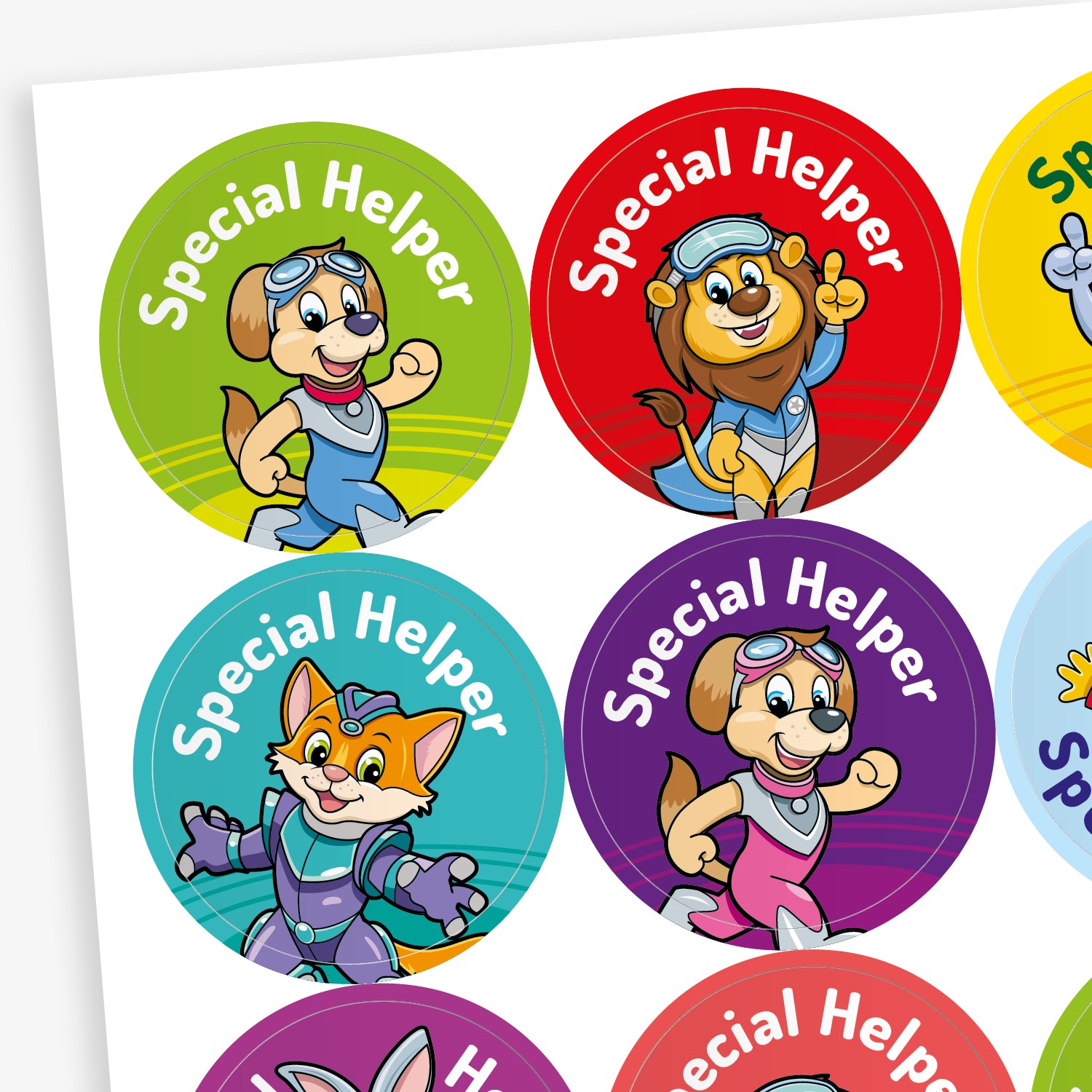 Special Helper Stickers | 32mm | x 20 | Pupil Rewards