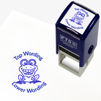 Personalised Frog Stamper - 25mm