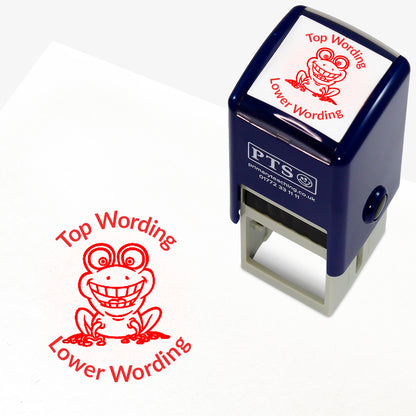 Personalised Frog Stamper - 25mm