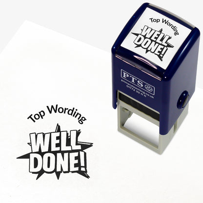 Personalised Well Done Stamper - 25mm