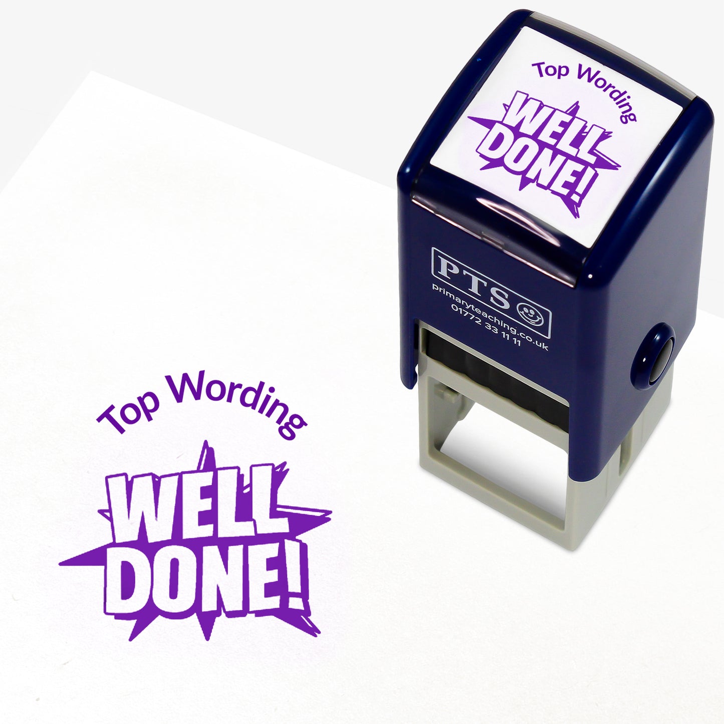 Personalised Well Done Stamper - 25mm