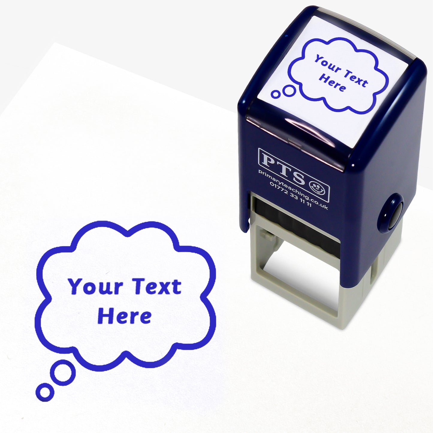 Personalised Thought Bubble Stamper - 25mm