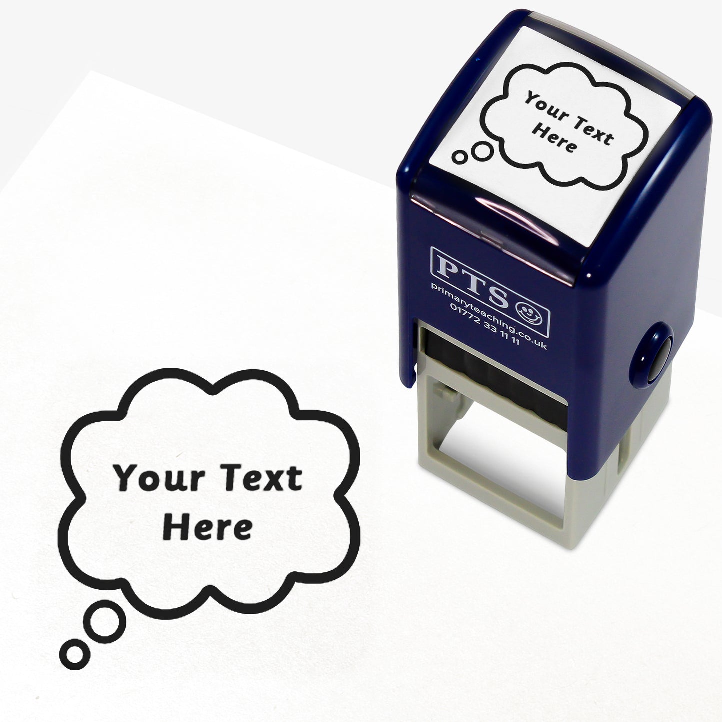 Personalised Thought Bubble Stamper - 25mm