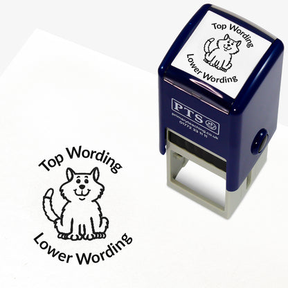 Personalised Cat Stamper - 25mm
