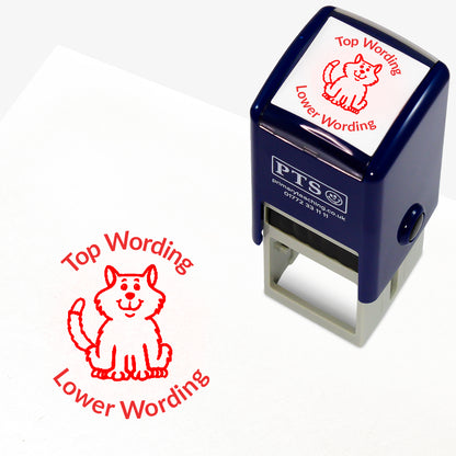 Personalised Cat Stamper - 25mm