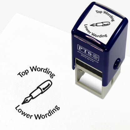 Personalised Fountain Pen Stamper - 25mm