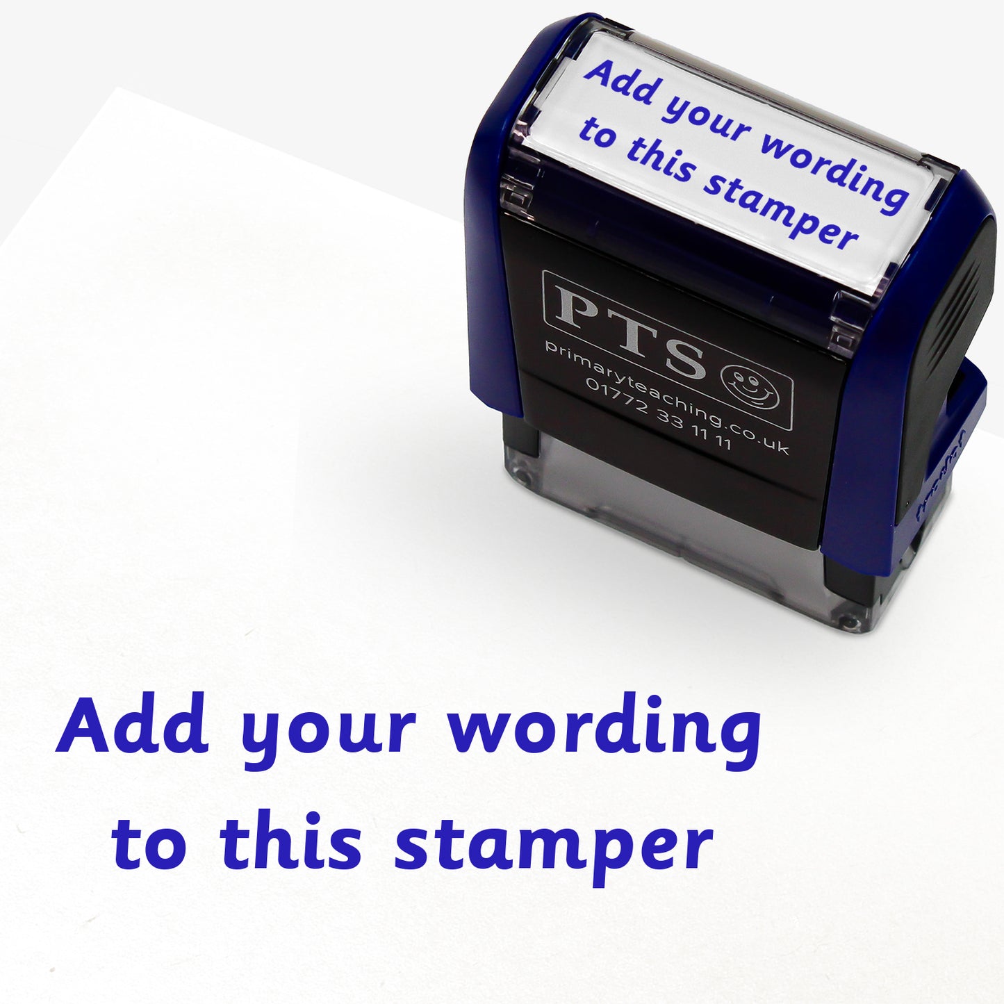 Personalised Design Your Own Stamper - 38 x 14mm