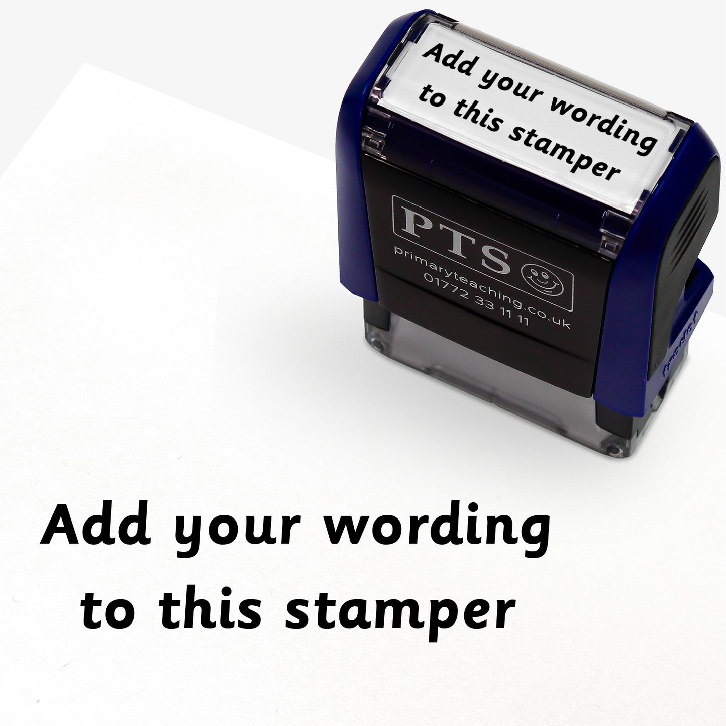 Personalised Design Your Own Stamper - 38 x 14mm