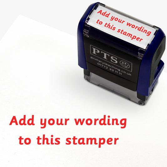 Personalised Design Your Own Stamper - 38 x 14mm
